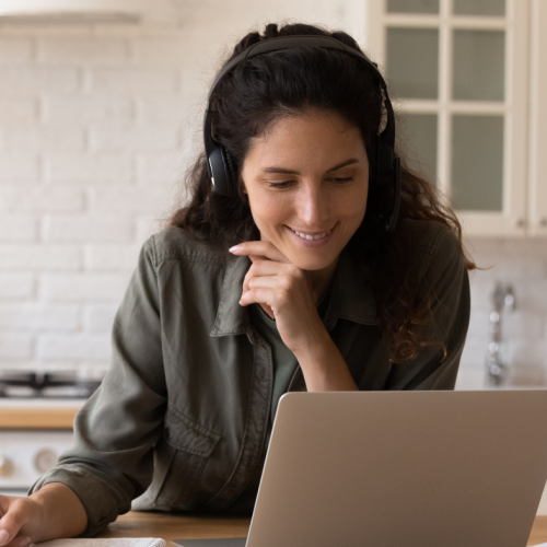 Female member contacting the perfect expert